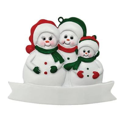 CHEERZEER CUSTOMIZE Grandparents & Grandkid Christmas Ornament - Personalized Grandson & Granddaughter Ornament - First Christmas as Grandparents