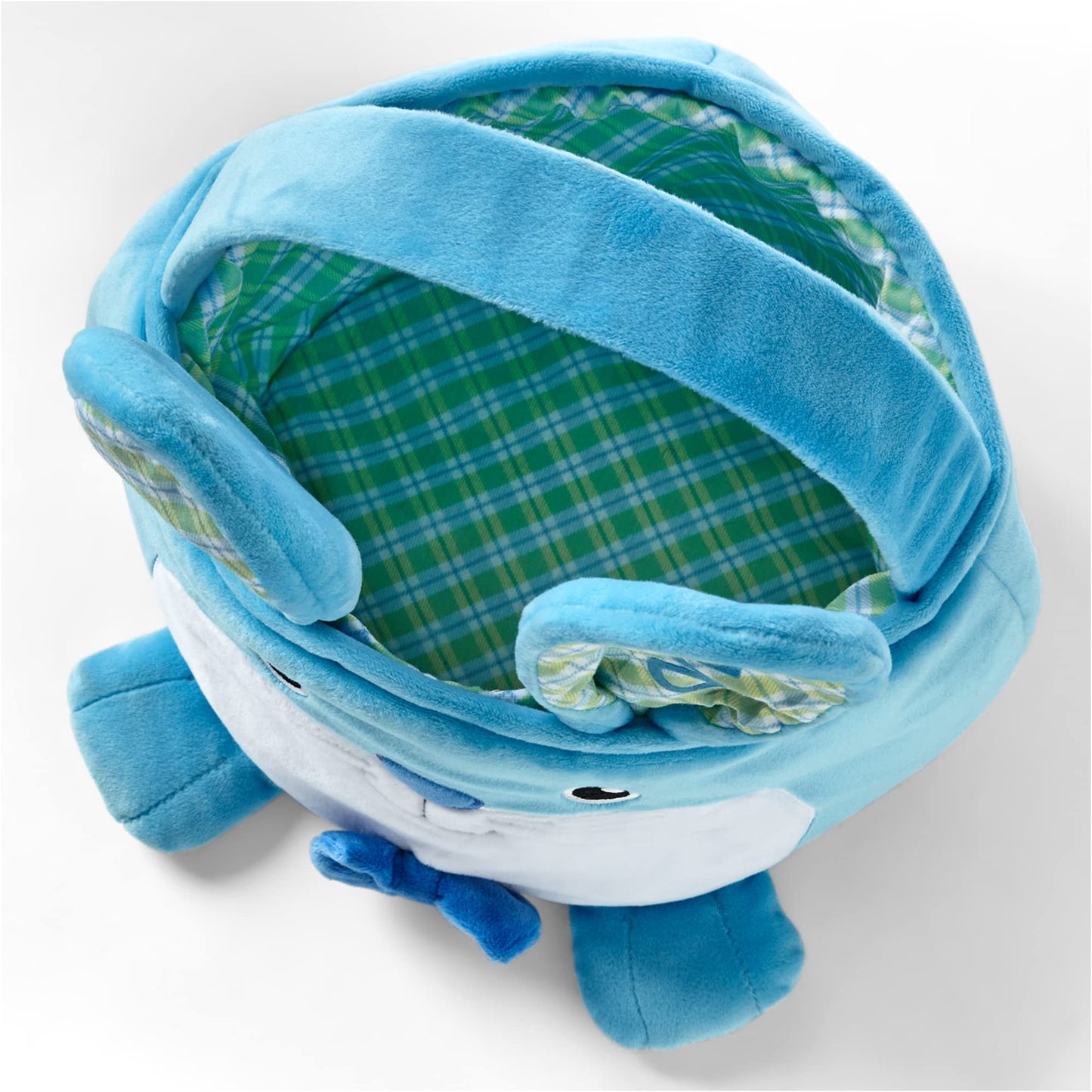 Let's Make Memories Personalized Easter Basket for Kids - Plush Furry Critter - For Boys and Girls - Custom Name - Fillable - With Optional Easter Basket Stuffers - Butterfly